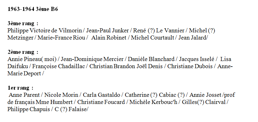 1963-64 Noms 3B6