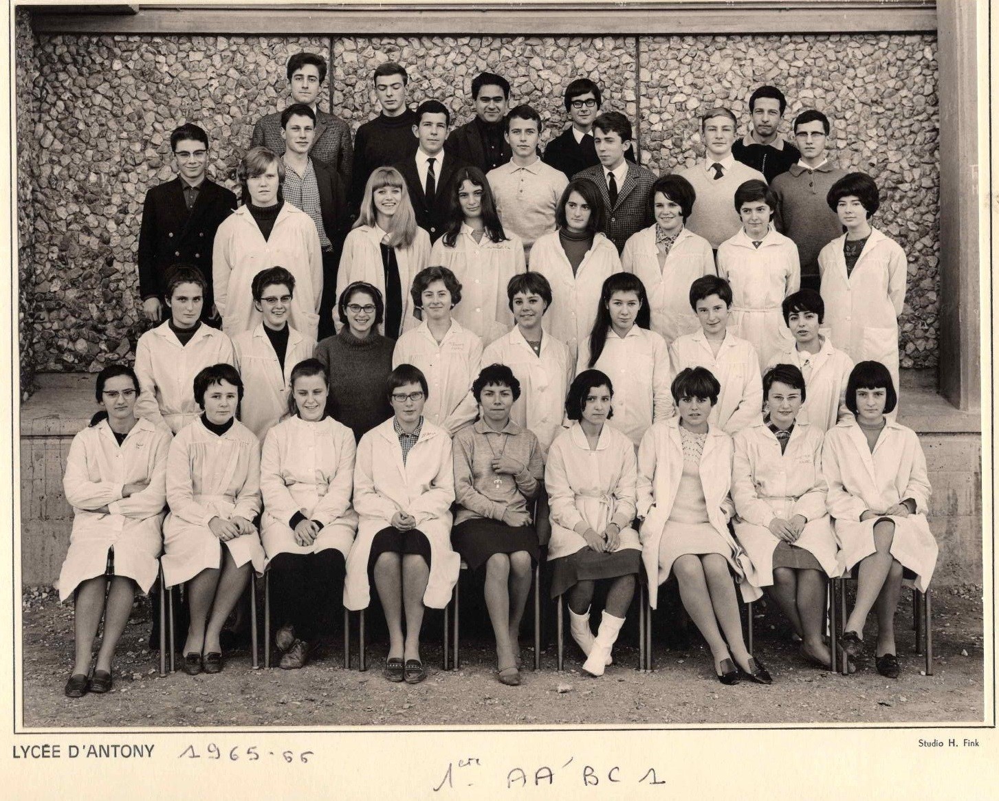 1965-66 1 AA'BC1 avec Mme Allamigeon