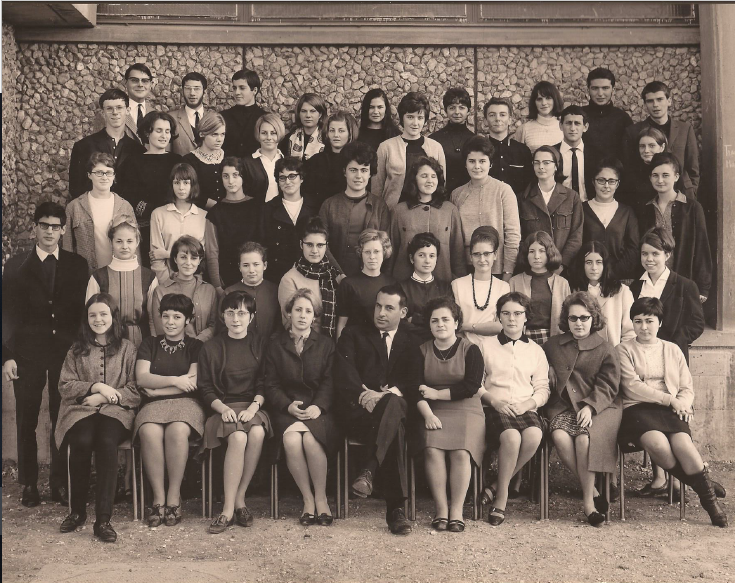 1965-66 Hypokhâgne, avec Monsieur Monneron