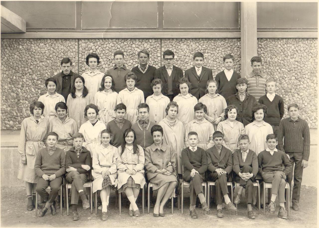 1962-63 4 B? avec Madame Jeanpierre