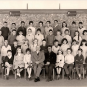 1962-63 6A4 avec Monsieur Segot et Monsieur Lequerré