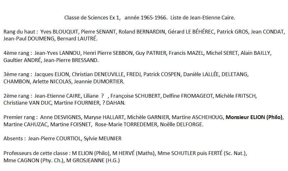 1965-66 Noms Sc Ex 1