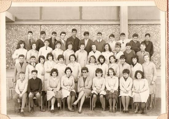 1962-63 3B5 avec Madame Chamla