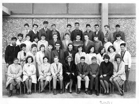 1962-65 3M2, avec Madame Sellier