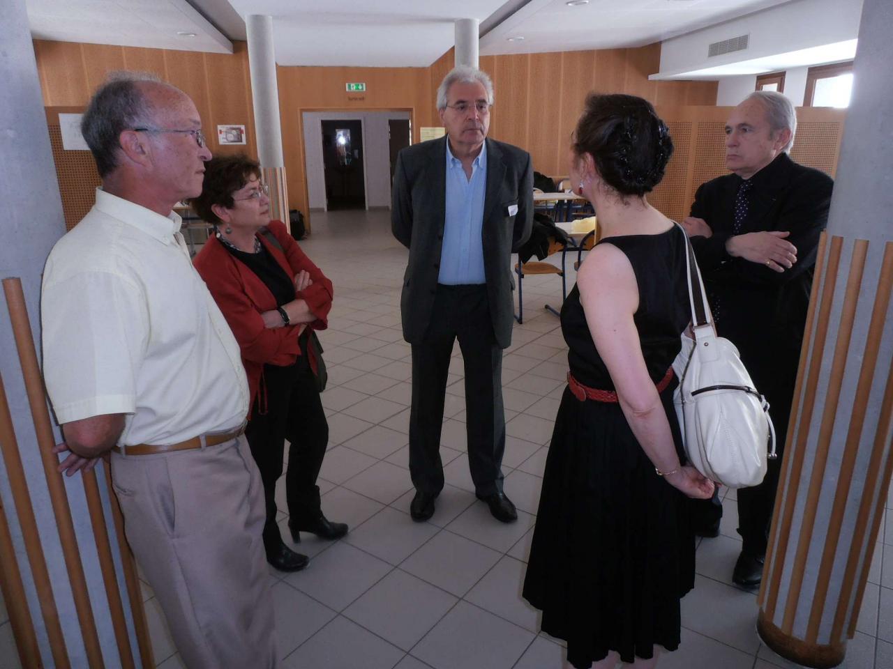 Mme Nagy et Véronique, Jean-Michel, Jean-Marc, Denis