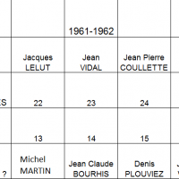  Liste de 4M3 - 1961-62