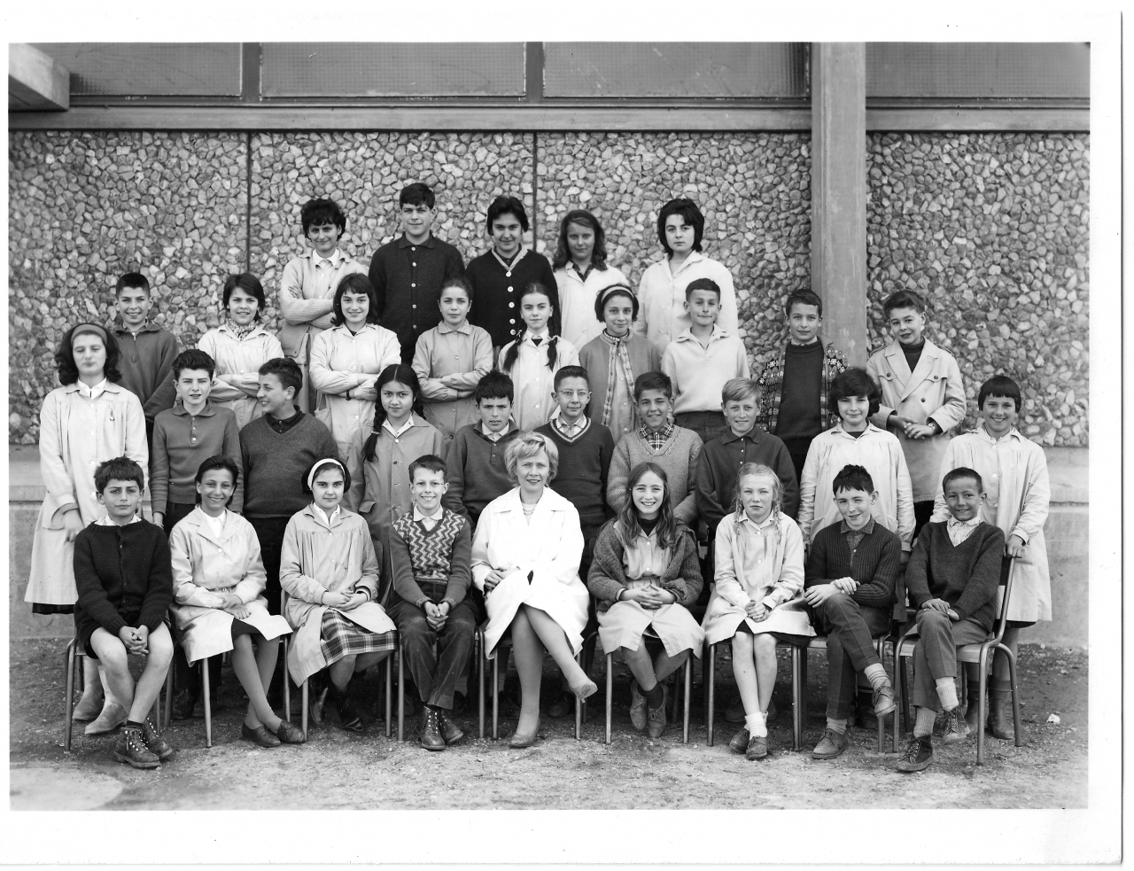 1962-63 5A2 avec Madame Caire