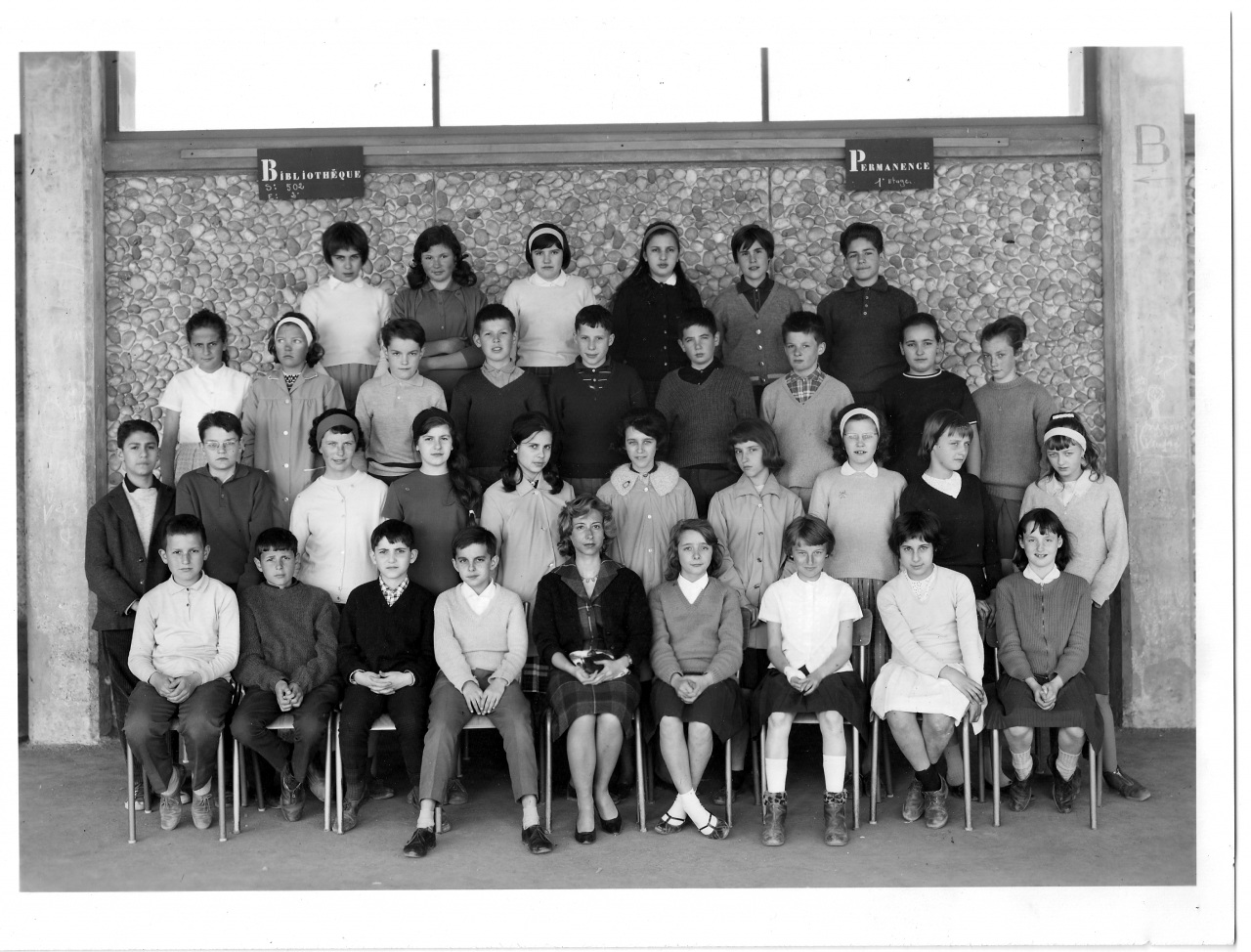 1962-63 5A8 avec Mme Sellier