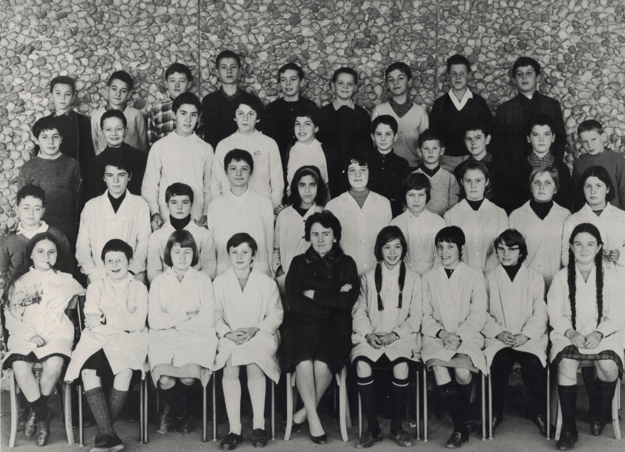 1965-66 5A2 avec Madame CHARRON