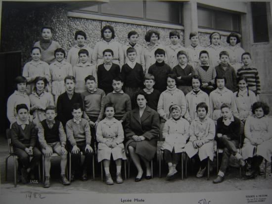 1960-61 5A5, avec Madame Viéthel (All)