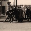 Sortie du lycée, février 1964